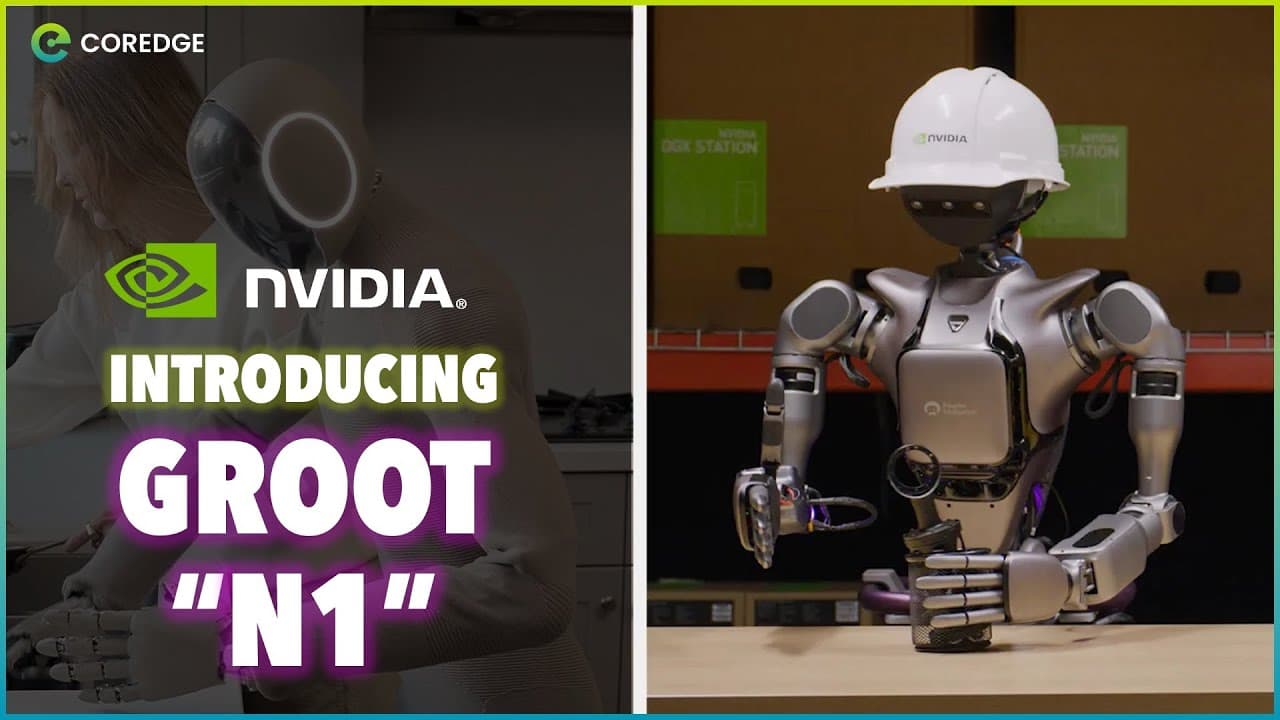 NVIDIA Isaac GROOT N1: The Future of Robotics is Here